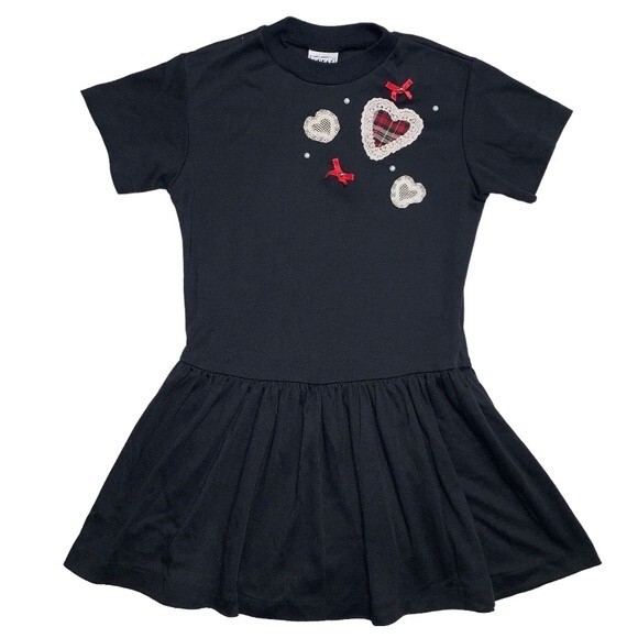 Vintage Christmas Holiday Soft Sweater Dress Tunic Top Size M Embellishments - Picture 1 of 7